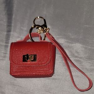 Red Mini Handbag Keychain